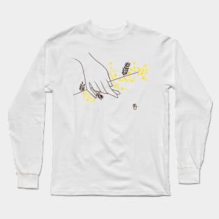 Golden Wattle Long Sleeve T-Shirt